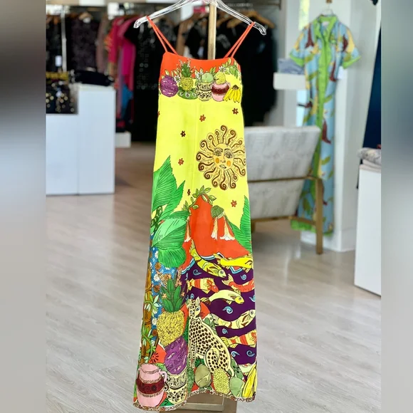Alemais Tiger Day Dress